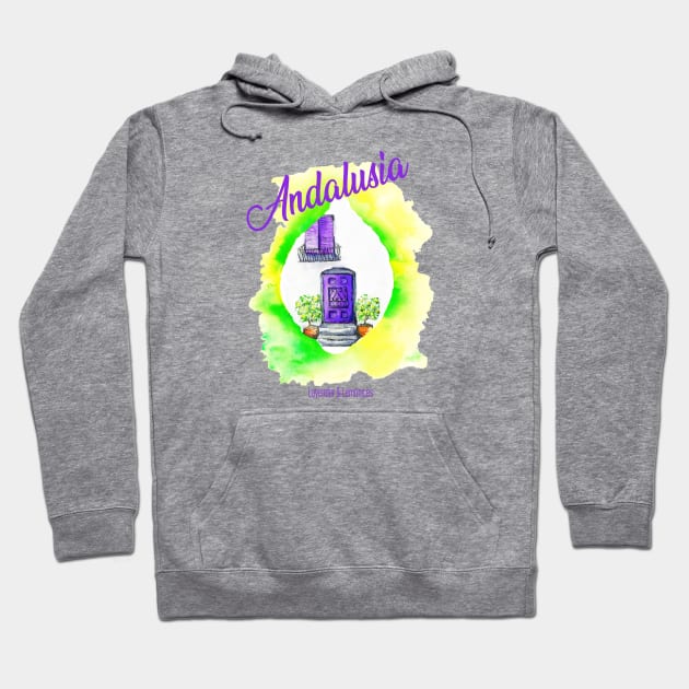 Andalusia Spain Lavender & Lemons Design Hoodie by Lavender and Lemons